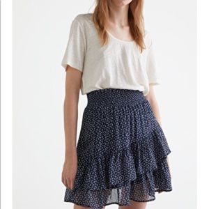 & Other Stories EUC - Tiered Ruffle Smock Skirt 10